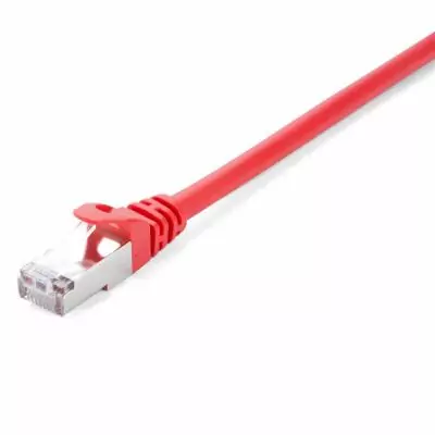 Câble Réseau Rigide UTP Catégorie 6 V7 3m - Rouge: Connexion Rapide