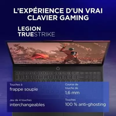 PC portable Gamer LENOVO Legion 5 15IRX10 | Ecran 15,3" 165 Hz IPS - Core i7 - RTX 5070 - 32 Go RAM - 512 Go