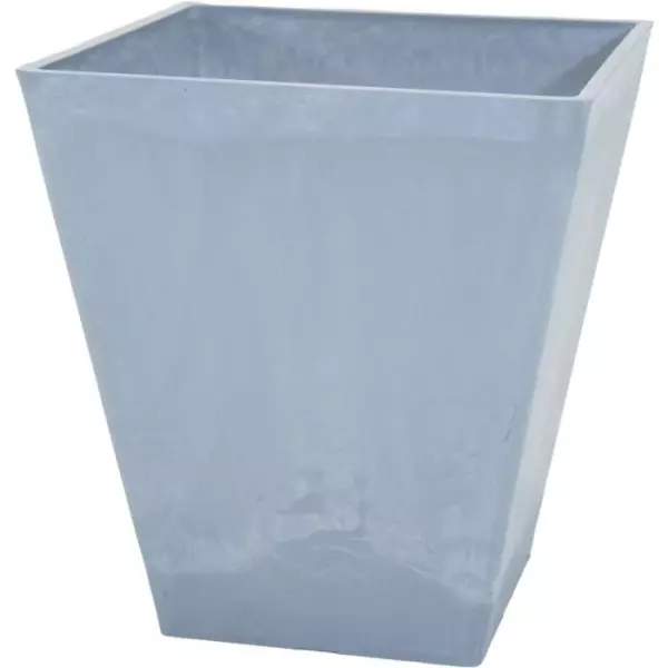 Pot - MEGA COLLECTIONS - Ecostone Square - 48 x 57 cm - Gris