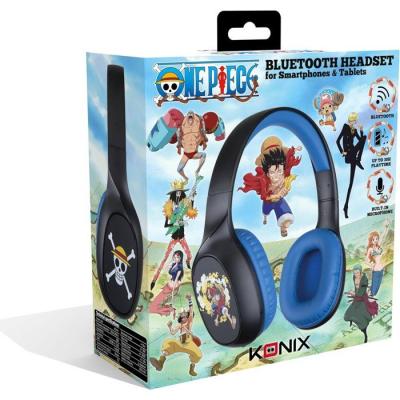 Casque audio supra-auriculaire sans fil - Konix - One Piece- Bluetooth 5.3 pour smartphones et tablettes - Autonomie 30 h