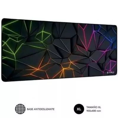 Tapis de Souris Subblim Neon Obsidian XL