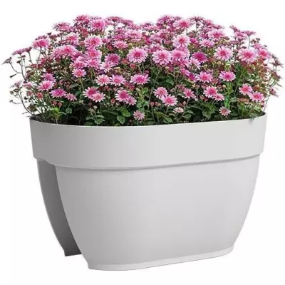 Jardinière ARTEVASI CAPRI CAMPANA - Blanc - 40 cm - Balcon