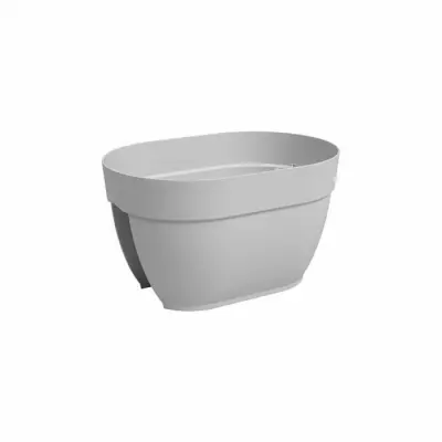 Jardinière ARTEVASI CAPRI CAMPANA - Balcon 40 cm - Gris clair Jardinière ARTEVASI CAPRI CAMPANA - Balcon 40 cm - Gris clair