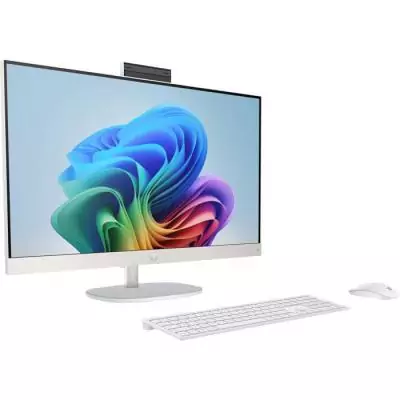 PC Tout-en-un HP 27-cr0074nf - Windows 11 - 27 FHD IPS - Ryzen 7 7730U - RAM 16Go - Stockage 512Go SSD - Clavier et souris sans