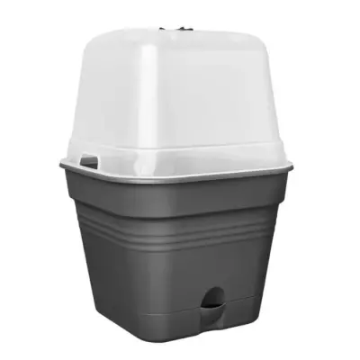 Pot De Cult Car Allin1 30 - Noir - Ø 30 x H 25 cm - 100% recyclé