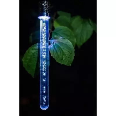 Lanterne Bâton Solaire Cristal 22 cm - Couleur changeante - Autonomie 6-8h