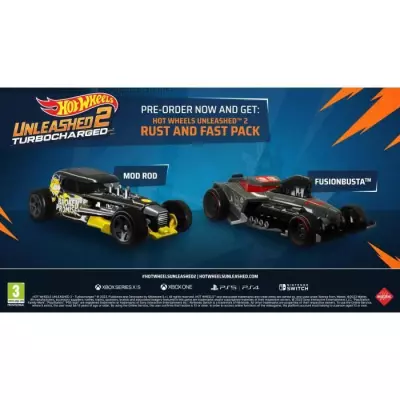 Hot Wheels Unleashed 2 Turbocharged - Jeu PS5 | Dimensions compactes