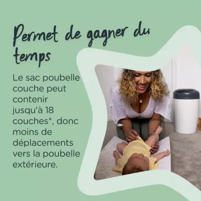Pack de démarrage TOMMEE TIPPEE pour une gestion facile des couches