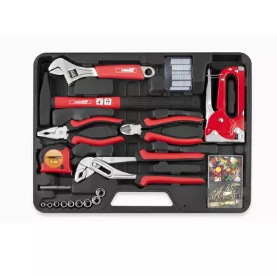 MEISTER Coffret à outils 60 pièces compact et complet MEISTER Coffret à outils 60 pièces compact et complet