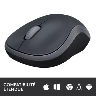 Souris Logitech M185 : compacte, sans fil et ambidextre