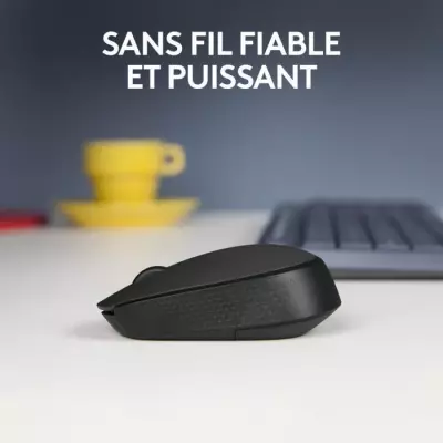 Souris Logitech M171 Sans Fil Ambidextre Noir - Compacte et pratique Souris Logitech M171 Sans Fil Ambidextre Noir - Compacte et pratique