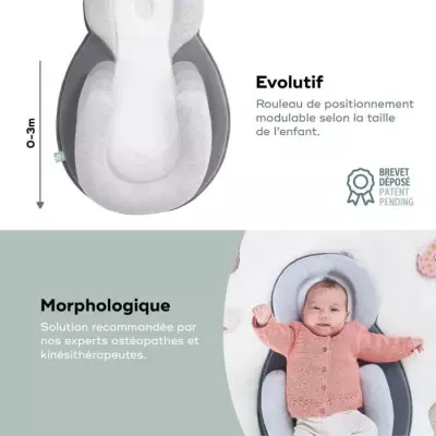 Réducteur Nouveau-Né Babymoov Cosydream Original Smokey - Confort Morphologique