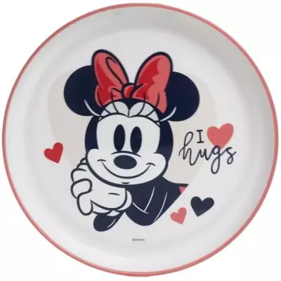 Ensemble repas Minnie 3 pièces pour bébé - Pratique et mignon!