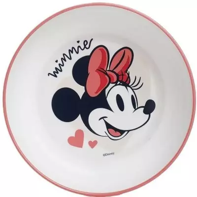Ensemble repas Minnie 3 pièces pour bébé - Pratique et mignon!