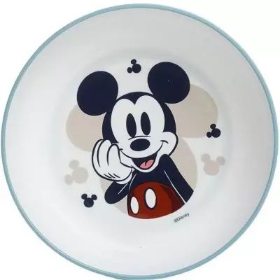 Ensemble repas Mickey 3 pièces pour bébé - Set pratique et ludique