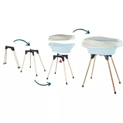 Pack plan à langer et baignoire - Pratique et compact