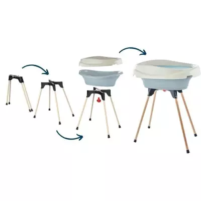 Pack plan à langer et baignoire - Pratique et compact