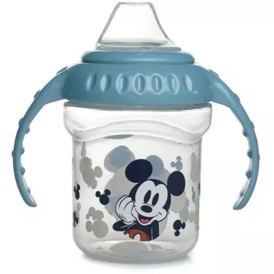 Tasse à poignées 250 ml avec bec silicone Mickey Collector