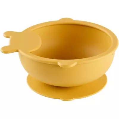 Pack Repas Silicone Jaune Miel - Kit Bain Bébé Pack Repas Silicone Jaune Miel - Kit Bain Bébé