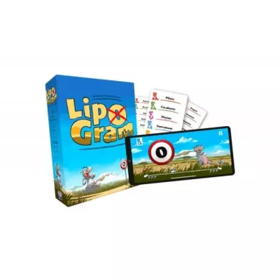 Jeu de société Lipogram - Asmodee : Fais deviner ton mot ! Jeu de société Lipogram - Asmodee : Fais deviner ton mot !