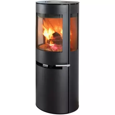 Poêle à bois ADURO 9.5 - Puissance 6 KW - Noir