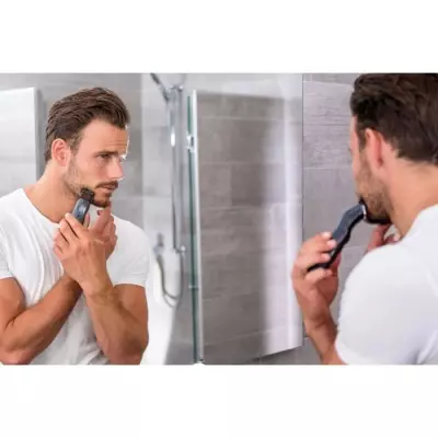 Tondeuse à barbe Wahl Groomsman 3,5V - Autonomie 60 min Tondeuse à barbe Wahl Groomsman 3,5V - Autonomie 60 min
