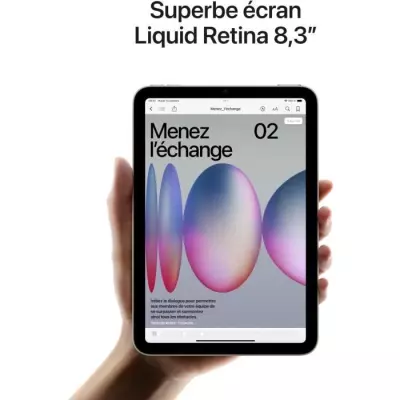 iPad mini (2024) - 8.3'' Bleu - WiFi - 256 Go