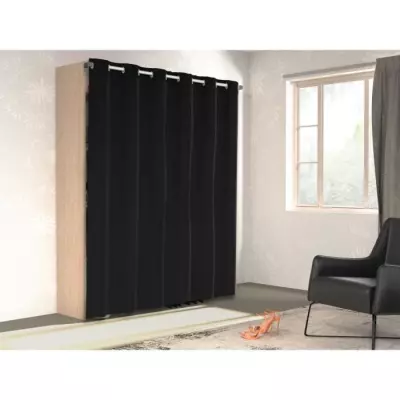 Kit dressing ARTIC EKIPA - Chêne noir - Organisez votre espace!