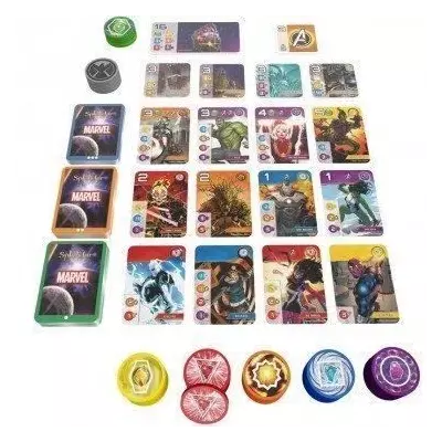 Splendor Marvel: Jeu de société Asmodee - Dimensions compactes
