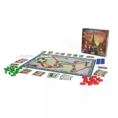 Découvrez Aventuriers du Rail Paris - Asmodee pour les 8 ans et plus