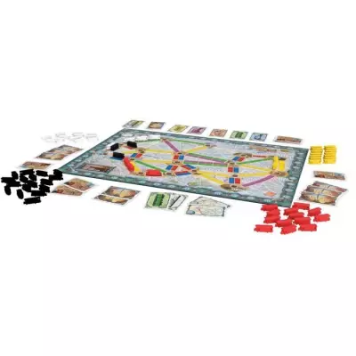 Découvrez Aventuriers du Rail Paris - Asmodee pour les 8 ans et plus