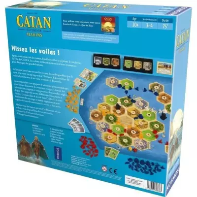 Catan Marins - Jeu de société Asmodee : Aventures en haute mer