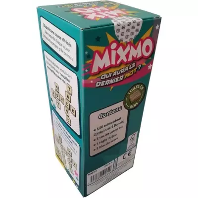Jeu de société Mixmo - Construisez votre grille de mots