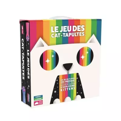 Jeu des Cat-Tapultes- Asmodee: Fun et ludique, idéal pour des parties en famille