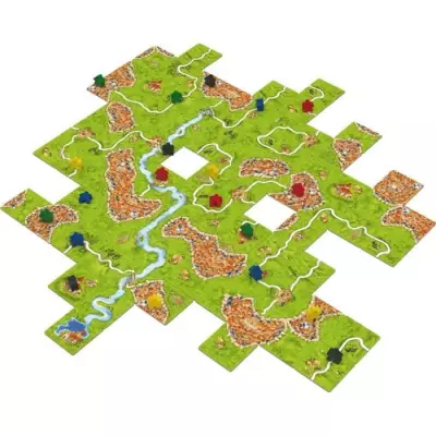 Jeu de société Z-Man Games - Carcassonne: Un incontournable ludique! Jeu de société Z-Man Games - Carcassonne: Un incontournable ludique!