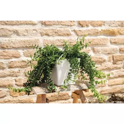 Pot de fleur DEROMA Quadro Save R 31L Blanc - Dimensions: 35x36x36 cm