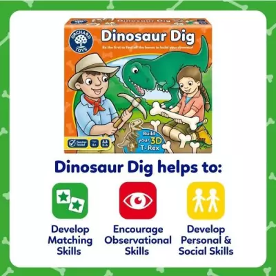 Découvrez la loterie Dinosaur Dig - Construisez votre dinosaure 3D Découvrez la loterie Dinosaur Dig - Construisez votre dinosaure 3D