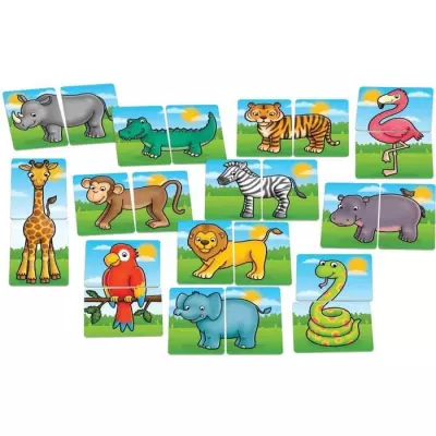 La jungle - Jeu de paires pour enfants - ORCHARD