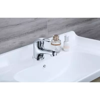 Mitigeur Lavabo EDOUARD ROUSSEAU - JOKER Chromé - Design unique