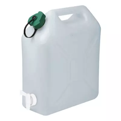 Jerrycan extra-fort 5L Blanc et vert - Camping-car