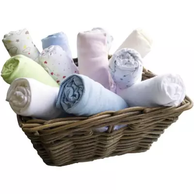 Lot de 2 Draps housses bébé DOMIVA - Jersey Blanc 60x120 cm