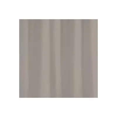 Rideau de douche uni taupe - Dimensions compactes