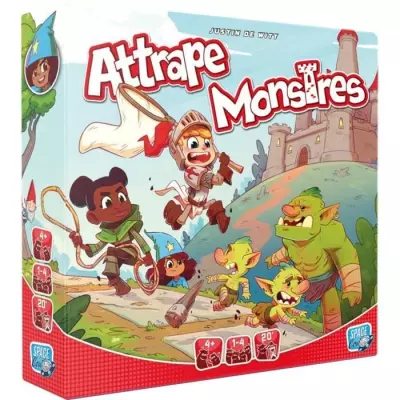 Attrape Monstres - Asmodee: Jeu de Société Amusant (27x27x6 cm)
