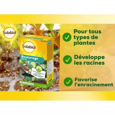 Stimulateur racinaire pour bouturage - SOLABIOL SOBOUTU40 40mL