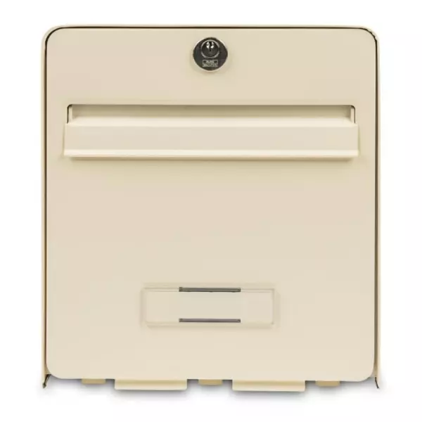 Boîte aux lettres - BURG WACHTER - Favor - Acier galvanisé - 1 porte - Beige