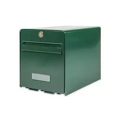 Boîte aux lettres Favor en acier galvanisé - 2 portes - Vert