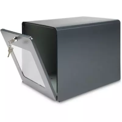 Boîte aux lettres Balnéaire en acier galvanisé - Gris anthracite Boîte aux lettres Balnéaire en acier galvanisé - Gris anthracite