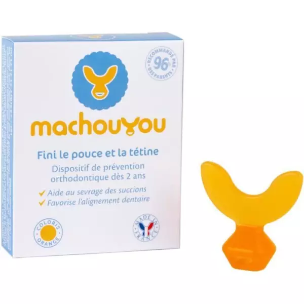 Machouyou Dispositif 1eres dents couleur - Orange