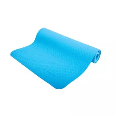 Tapis de yoga FITNESS SCHILDKRÖT 183x61 cm Bleu clair
