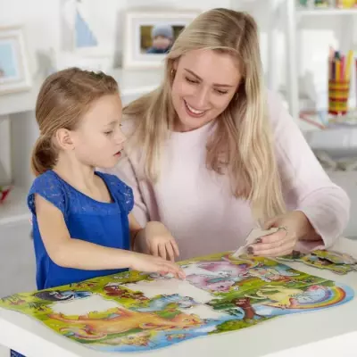 Découvrez le Puzzle Tes amies les licornes - ORCHARD 50 p! Découvrez le Puzzle Tes amies les licornes - ORCHARD 50 p!